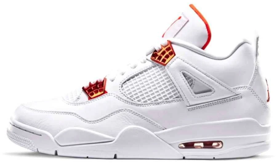 Nike Air Jordan 4 Retro "White/Team Orange"