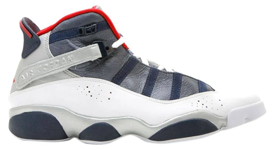 Air Jordan 6 Rings 'Olympic' | White | Men's Size 9.5