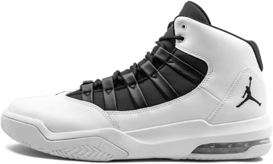 Air Jordan Max Aura 'Blanco Negro' AQ9084-100 US 8