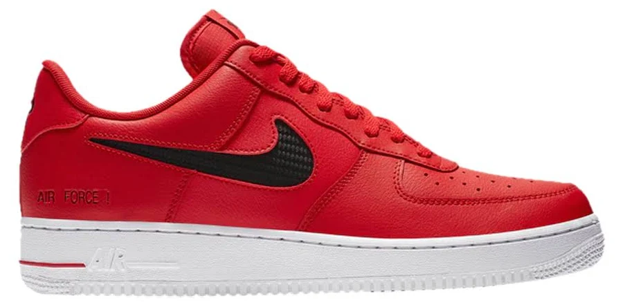 Nike Men's Air Force 1 '07 LV8 Cut-Out Leather Casual Shoes