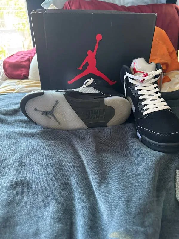2025 Jordan 5 black metallic sz 10.51