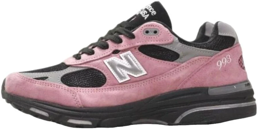 New Balance 993 Made In Usa Men Sneakers - Pink Taffy/grey/black