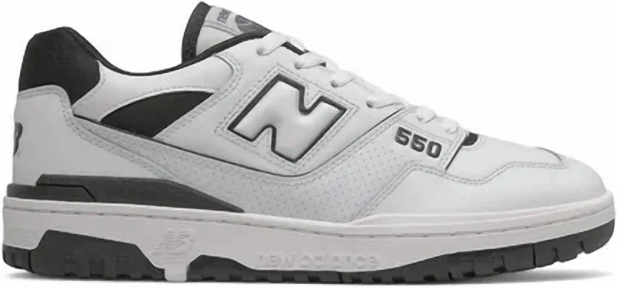 Men's 550 Sneaker In White/black