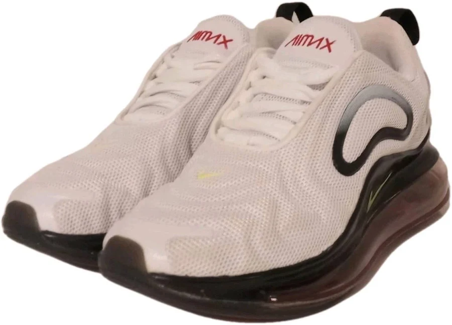 Nike Air Max 720 Cj4584-100-white / Volt Black - Women's Size 6.5