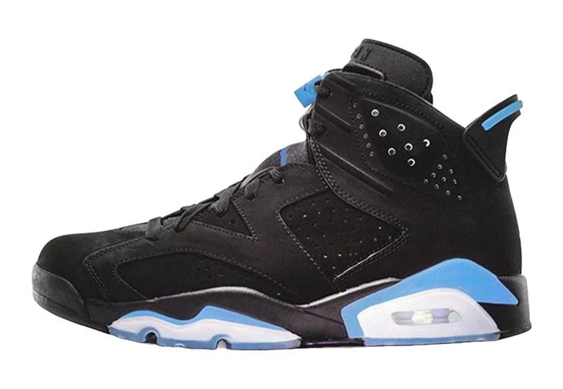 Jordan Air 6 Retro 'unc - Black/university Blue
