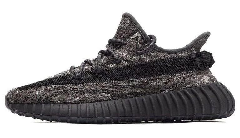 Adidas Men's Yeezy Boost 350 V2 'Dark Salt' - Black - Low-top sneakers - 6