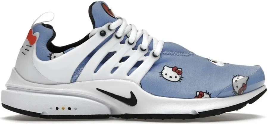 Size 7.5 Men / 9 Women - Nike Air Presto X Hello Kitty University Blue