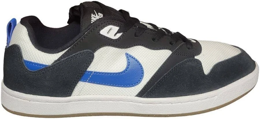 Nike Shoes | Nike Sb Alleyoop White Team Royal Black Men's Skate Boarding Casual Cj0882-104 | Color: Blue/White | Size: 10 | Hotkicksnyc's Closet