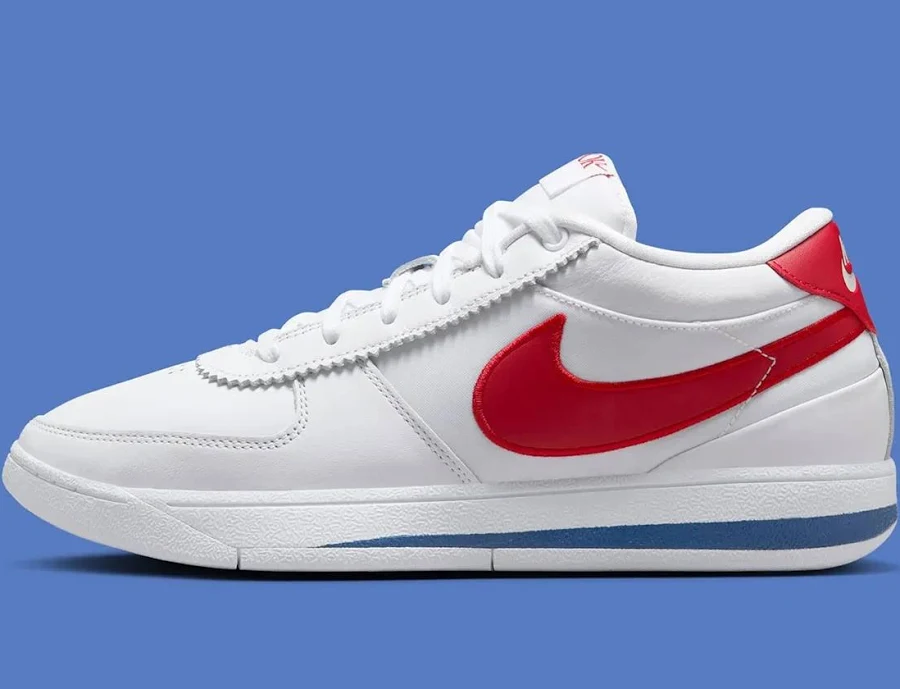 Nike Book 1 Forrest Gump "cortez" White Red Blue Fj4249-105 Men's Size