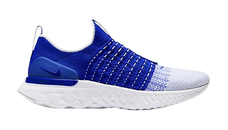 Nike React Phantom Run Flyknit 2 Photo Blue White, UK 14