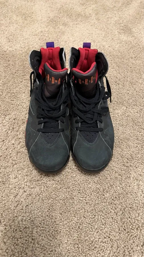 1992 Air Jordan 7 Dark Charcoal (raptors) Size 8.5 Used