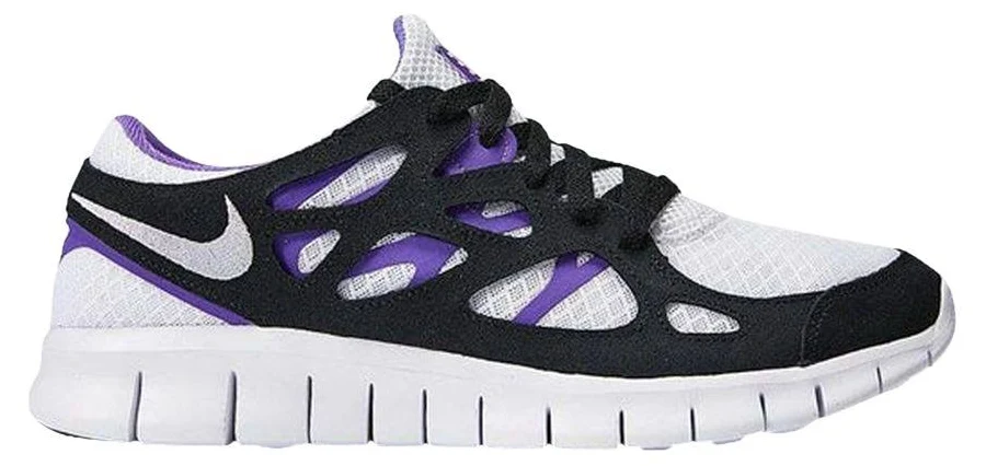 Nike Free Run 2.0 'Black Purple' | White | Men's Size 7