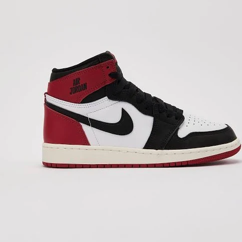 Air Jordan 1 Retro High OG Reimagined Black Toe Kids' Shoes
