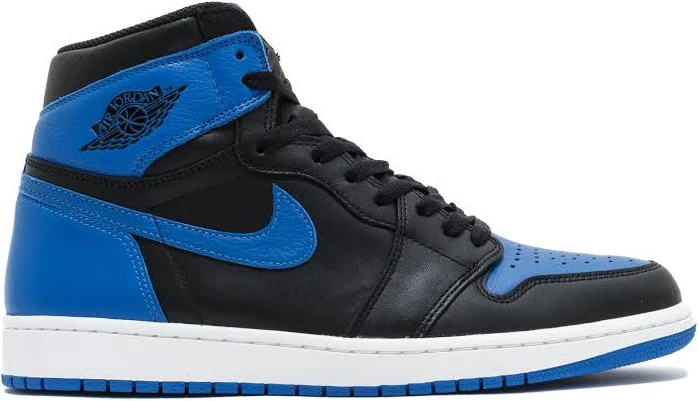 Air Jordan 1 Retro High OG 'Royal' 2017 | Black | Men's Size 8.5