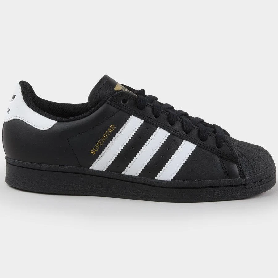 Adidas Superstar Adv Shoes - Black/white - Size: Men 12.5