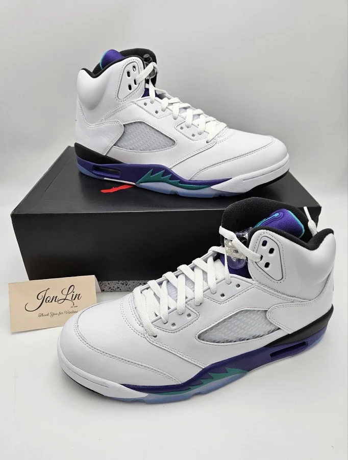 Size 11.5 - Air Jordan 5 Retro 2025 Grape