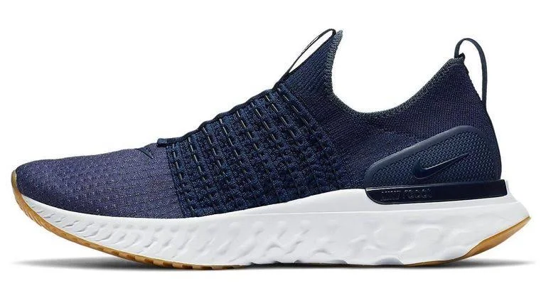 Nike Men's React Phantom Run Flyknit 2 'College' - Blue - Low-top sneakers - 7.5