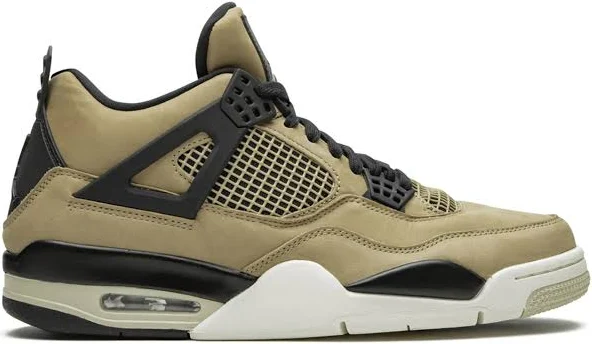 Jordan - Air Jordan 4 "Mushroom" sneakers - women - Calf Leather - 9 - Brown