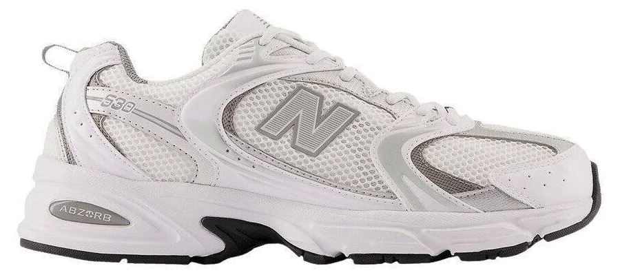 Balance 530 'white Metallic Silver' Mr530ad Men's Shoes
