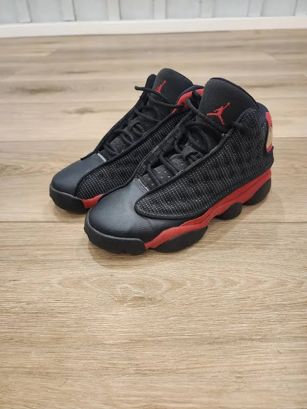 Jordan Shoes | Jordan 13 Breds 2017 | Color: Black/Red | Size: 4.5b | Racheldelane's Closet