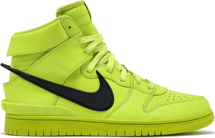 AMBUSH x Nike Dunk High 'Flash Lime' | Yellow | Men's Size 3.5