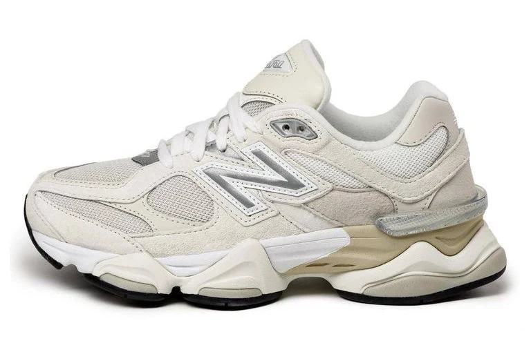 New Balance Men's 9060 'Sea Salt Moonbeam' - White - Low-top sneakers