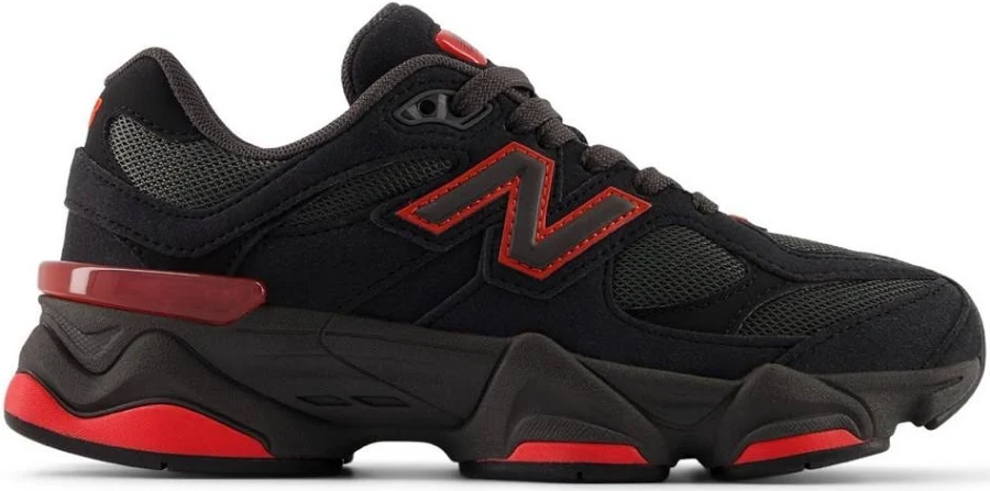 New Balance Shoes | New Balance 9060 Black Red | Color: White | Size: 8.5 | Thitamins's Closet