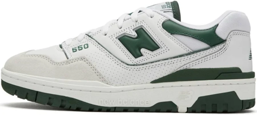 Balance Bb550wt1 White Green Gray Men's Shoes