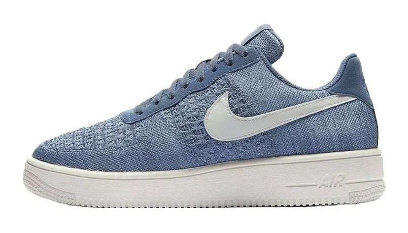 Nike Force 1 Flyknit 2.0 - Blue/white