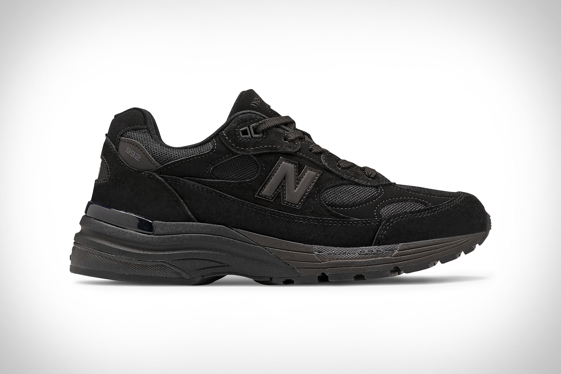 Baskets New Balance 992 entièrement noires