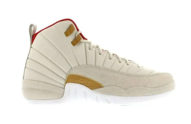 Jordan Kid's 12 Retro Chinese New Year Light Orewood Brown, from StockX