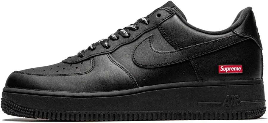 NIKE AIR FORCE 1 LOW SUPREME BLACK 41