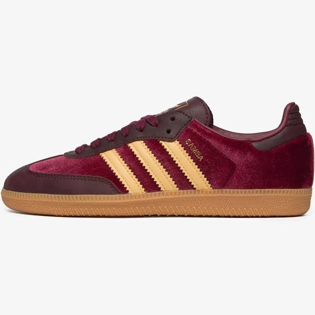 Zapatillas adidas Women's Samba OG Burgundy Talla 36.7