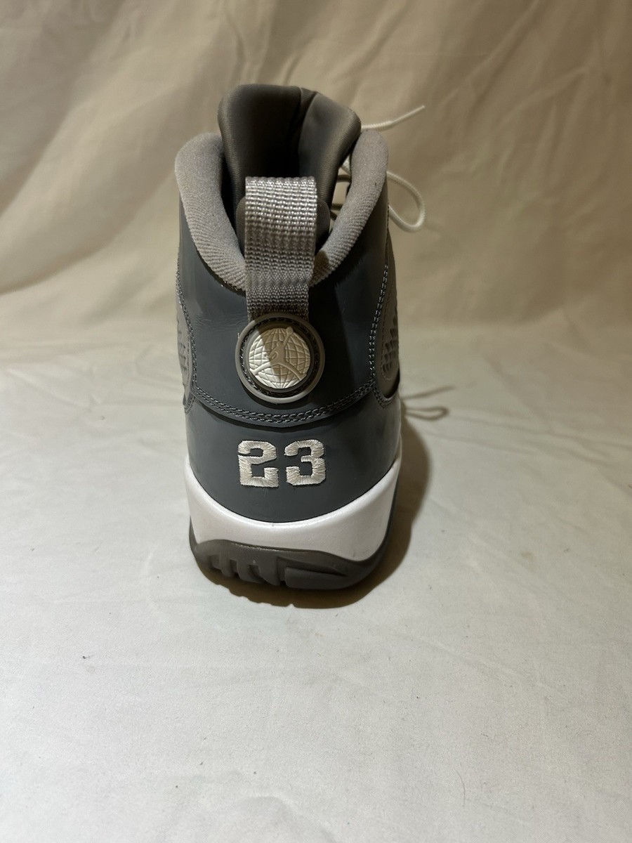 Jordan Air Jordan 9 Retro Cool Grey 2012 Gray/White Men's Sneakers 302370-015