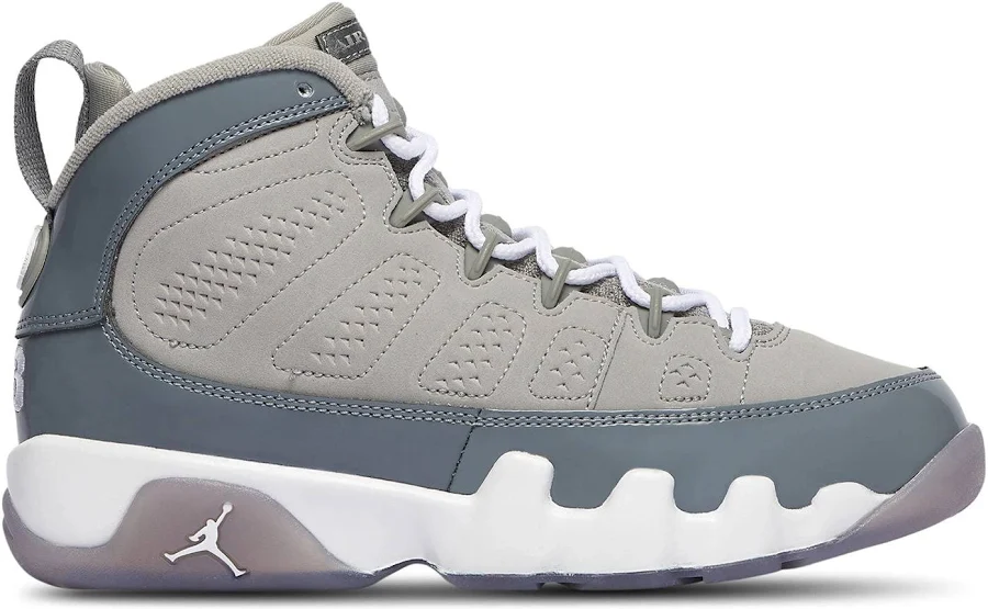Kids' Air Jordan 9 Retro "Cool Grey