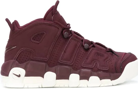 Nike - Air More Uptempo '96 QS "Bordeaux" sneakers - unisex - Rubber/Polyester/Polyester - 13 - Pink