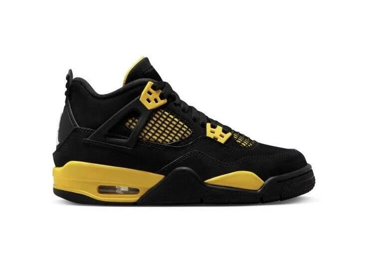 Size 7Y - Jordan 4 ‘Yellow Thunder’ 2023 408452-017