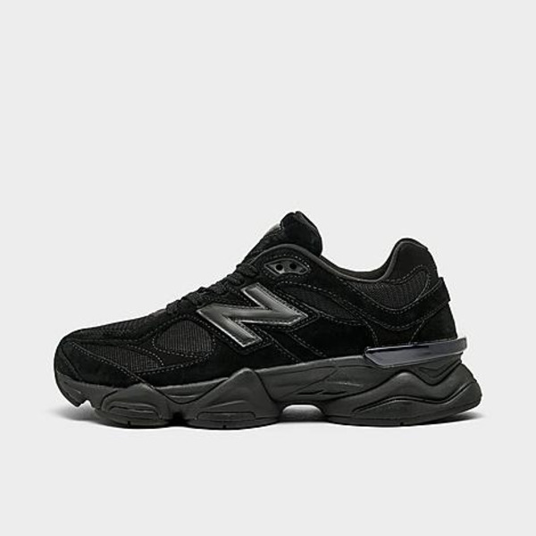 New Balance Women's 9060 Casual Shoes, Size 8 - Black/Black