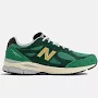 Balance 990v3 Green Suede Shoes