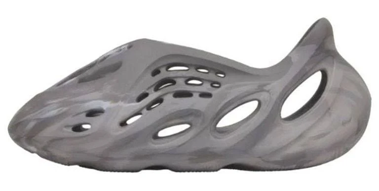 Adidas Men's Yeezy Foam Rnr 'Mx Granite' - Gray - Flip-flops