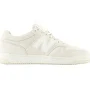 New Balance 480 Medium Width Shoes, Size M8.5/W10 - Linen & White