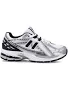 NEW BALANCE 1906R WHITE AND SILVER SNEAKERS SILVER METALLIC-BLACK / 4+
