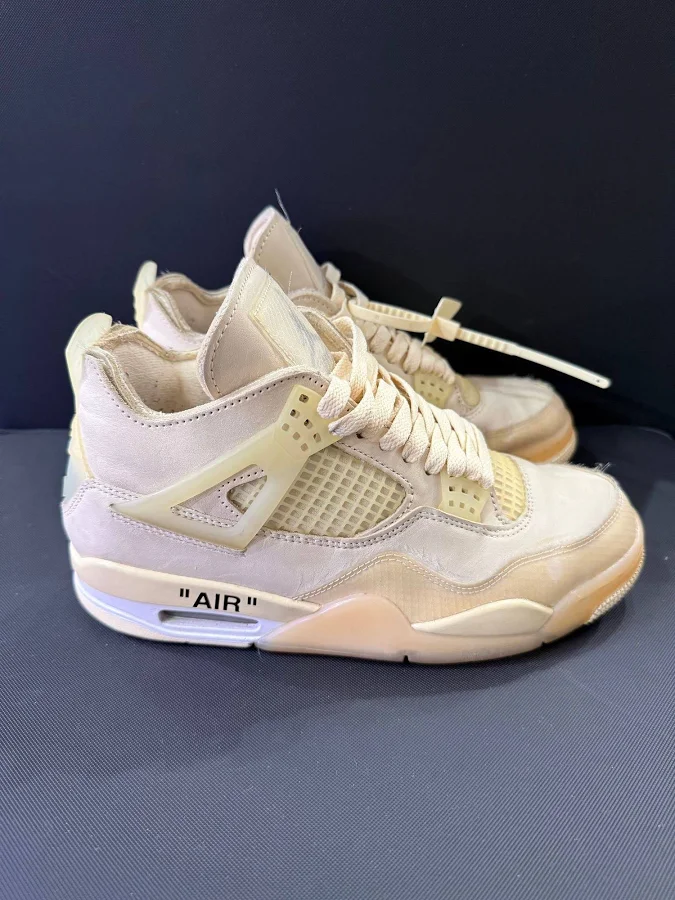 Jordan 4 Off White Sail