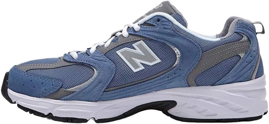New Balance 530 Athletic Men Sneakers - Mercury Blue/shadow Grey/silver Metallic