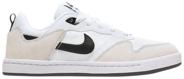 Nike Wmns Alleyoop SB 'White Black' with box