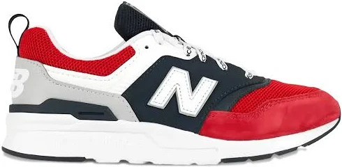 New Balance - 997 low-top sneakers - men - Calf Suede/Calf Leather/Fabric/Fabric/Rubber - 4.5 - Red