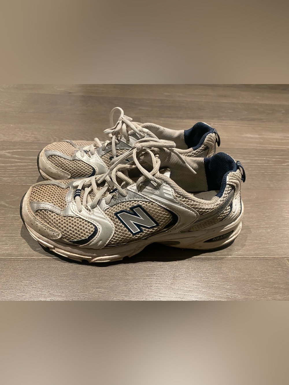 New balance 530 white natural indigo