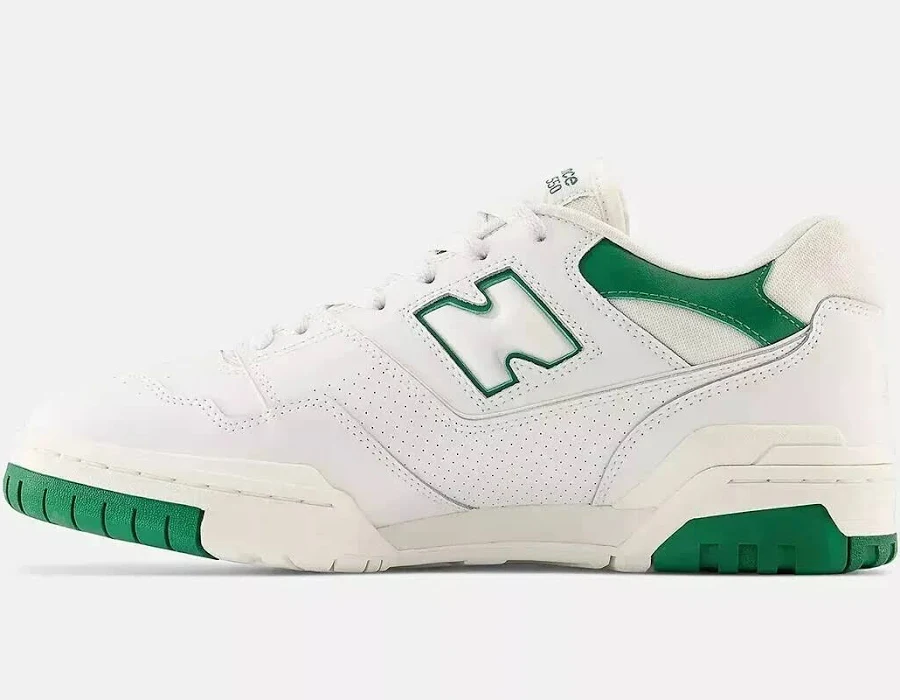 Balance 550 White Classic Green Sneakers Men's Size 8