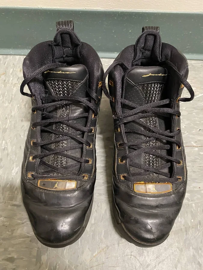 Jordan Air Jordan 19 Og Se Black Metallic Gold 2004 Sneaker Men