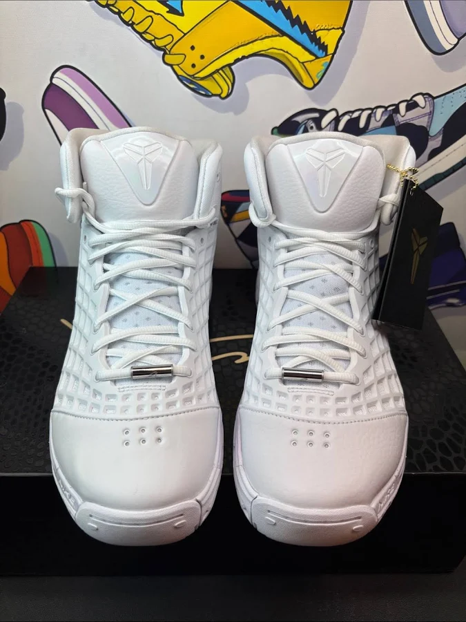 Nike Shoes | Brand New With Box!! Nike Zoom Kobe 3 Protro “Halo” | Color: White | Size: 8.5 | Ll_Kicks's Closet